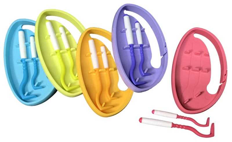 TickTwister by OTOM 2 hook belt clip pack